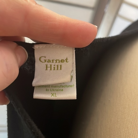 "GARNET Hill" Simple Black Dress- Size 12 - Picture 4 of 7